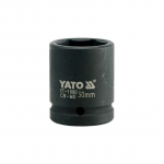 Galvutė smūginė 3/4&Prime;, 30mm, &scaron;e&scaron;iakampė, Cr-Mo, YATO