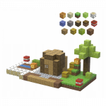 Minecraft magnetinis blokelių - kaladėlių rinkinys - 198 vnt.