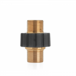 Žarnos nipelis M22-M22, žalvarinis