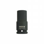 Galvutė smūginė 3/4&Prime;, 24mm, ilga, &scaron;e&scaron;iakampė, Cr-Mo, YATO