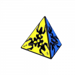 Unikali rubiko kubo piramidė 6x6 - Gear Pyraminx