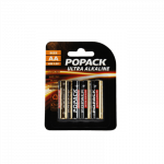 Popack AA (LR6) elementai / baterijos, 4vnt.