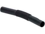Vamzdelio U-20mm lanksti jungtis, juoda (250)