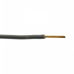 Lietkabelis H07V-U (YDY) 1x2.5 mm2 vienagyslis laidas (monolitinis, juodas, 1 m)