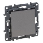 1 klavi&scaron;o mygtukas Legrand Niloe Step 863409 (pilkas)