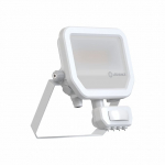 FLOODLIGHT LED prožektorius Ledvance 4099854309465 (baltas, 17W, 3000K, 2400lm, IP65, judesio daviklis)