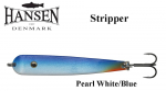 Hansen Stripper blizgė Pearl White/Blue 17 g