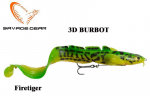 Savege Gear 3D Burbot Shallow 25 cm 70 g Fire Tiger lėtai skęsta 25 cm