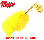 Blizgė Mepps Giant Marabou 40 g Gold/Yellow tail 40 g