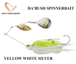 Masalas Savage Gear DaBush Spinnerbait Yellow White Silver 21 g