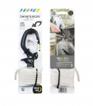 NITE-IZE CamJam SlideLock virvių įtempėjas Large Juodas su virve TLT i&scaron;siuntimas 2-4 d.