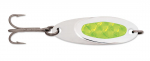Pjautinė blizgė Luhr-Jensen Cast Champ Chrome/Fluorescent Green Prism-Lite 27 g