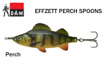 Blizgė DAM Effzett Perch Spoon Perch 17 g