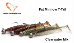 Guminukai Savage Gear Fat Minnow T-Tail RTF Clearwater Mix 7.5 cm