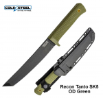 Taktinis Peilis Cold Steel Recon Tanto SK5  OD Green MLP i&scaron;siuntimas 9 d.