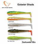 Masalų rinkinys Savage Gear Gobster Shads Darkwater Mix 7.5 cm