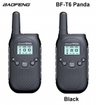 Radijo stočių rinkinys Baofeng BF-T6 PMR Panda 2 vnt. Juodas MLP i&scaron;siuntimas 9 d.