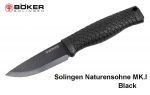 Peilis B&ouml;ker Solingen Naturensohne MK.I Juoda MLP i&scaron;siuntimas 9 d.