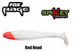 Mink&scaron;tas masalas Fox Rage SPIKEY SHAD Red Head 9 cm