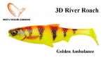 Masalas Savage Gear 3D River Roach Golden Ambulance 4vnt 10 cm