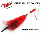 Blizgė Mepps Giant Killer Tandem Rainbo/Silver 45 g