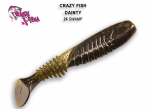 Mink&scaron;tas masalas Crazy Fish Dainty 85mm 26-Swamp 8.5 cm