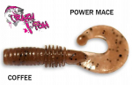 Guminukas Crazy fish Power Mace COFFEE 4 cm Anyžiai