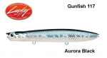 Vobleris Lucky Craft Gunfish 117 Aurora Black 11.7 cm
