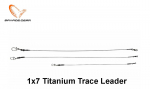 Pavadelis Savage Gear 1x7 Titanium Trace 30cm 0.60mm 23kg TLT i&scaron;siuntimas 2-4 d.