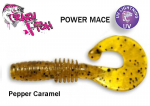 Guminukas Crazy fish Power Mace Pepper Caramel 4 cm Anyžiai
