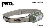 Žibintas ant galvos Petzl Aria 2 RGB Camo 450 lm TLT i&scaron;siuntimas 2-4 d.