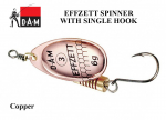 DAM Effzett spinner su vien&scaron;akiu kabliu Copper 6 g
