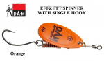 DAM Effzett spinner su vien&scaron;akiu kabliu Orange 6 g