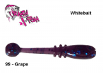 Мink&scaron;tas masalas Crazy Fish Whitebait 2,0 cm 99- Grape Kalmaro
