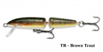 Vobleris Rapala Jointed Floating J07TR Brown Trout 7,0 cm, 4 g 7 cm