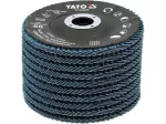 &Scaron;lifavimo diskas lapelinis | ZIRCONIUM | P60 | 125X22mm | 10 vnt (YT-833001)