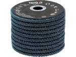 &Scaron;lifavimo diskas lapelinis | ZIRCONIUM | P40 | 125X22mm | 10 vnt (YT-833000)