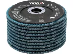 &Scaron;lifavimo diskas lapelinis | ZIRCONIUM | P120 | 125X22mm | 10 vnt (YT-833004)