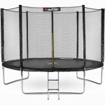 Lauko batutas su apsauginiu tinklu Outtec 305cm Jump Outside Net -Black (Pristatymas: 1-2 d.d.)