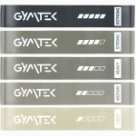 Treniruočių sporto inventorius Gymtek Resistance Band Set 60cm -V416414 (Pristatymas: 2-4 d.d.)