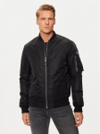 Schott NYC Bomber striukė AIRFORCERS Juoda Regular Fit S
