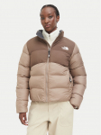 The North Face Žieminė striukė Saikuru NF0A8GCB &Scaron;viesiai ruda Boxy Fit