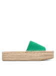 Calvin Klein Espadrilės Ebeth HW0HW02894 Žalia