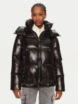 Hetreg&oacute; Pūkinė striukė Rose 8N723 Juoda Oversize
