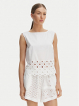 Max Mara Beachwear Mar&scaron;kinėliai Maggio 2616161039 Balta Regular Fit