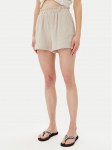 Vero Moda Medžiaginiai &scaron;ortai Natali 10279687 Smėlio Baggy Fit