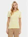 Tommy Hilfiger Polo mar&scaron;kinėliai 1985 WW0WW43225 Geltona Slim Fit