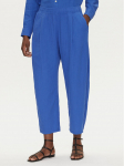 Gap Medžiaginės kelnės 713952-05 Mėlyna Regular Fit