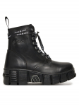 NEW ROCK Auliniai batai M-WALL084NP-C8 Juoda