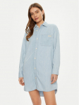 Calvin Klein Jeans Džinsinė suknelė J20J225472 Mėlyna Loose Fit